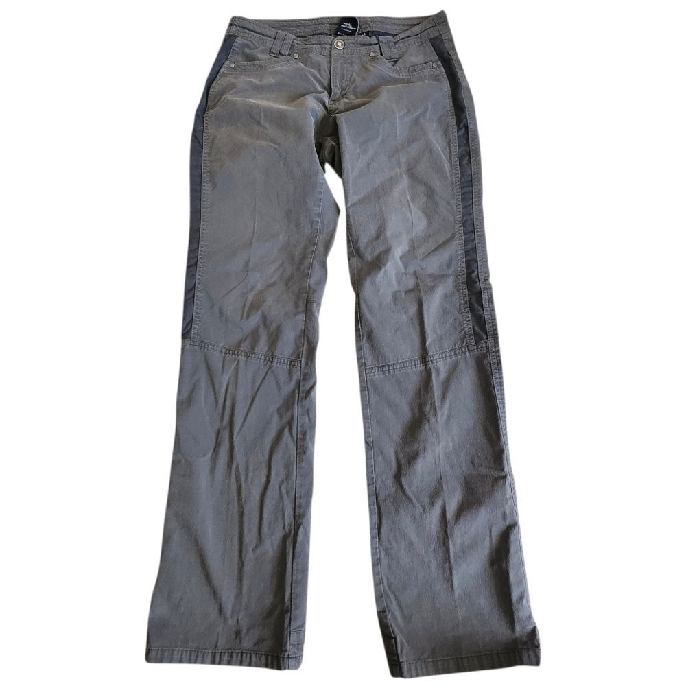 Kuhl Charcoal Gray Women's Radikl Straight Leg Pants. Sz. 8 - Picture 2 of 11